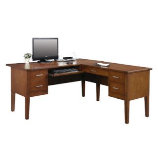 Winners Only, Inc. Desk with Return GK162R / GKC162R Color Brown Cherry