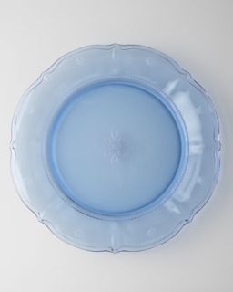 Four Delft Blue Colette Dinner Plates   Juliska