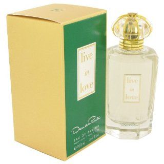 Oscar de la Renta Live In Love Eau de Parfum 3.4 oz Spray  Perfumes  Beauty