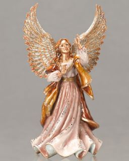 Rejoicing Angel Figurine   Jay Strongwater