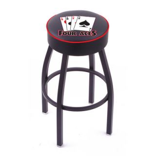 Holland Bar Stool Gambling 25 Swivel Bar Stool with Cushion L8B125 Team 4 Aces