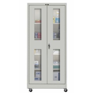 Hallowell 800 Series 36 Mobile Storage Cabinet 815S24SVMA Color Platinum An