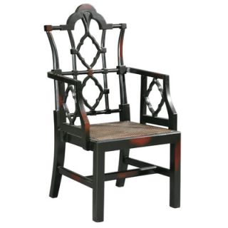 Furniture Classics LTD Italian Arm Chair 1332 Finish Ebony Wash