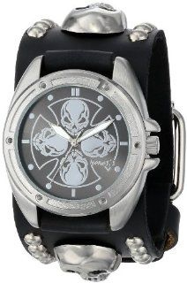 Nemesis Men's MSK909K Skull Compass Watch at  Men's Watch store.