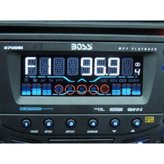 BOSS Audio 870DBI In Dash Double Din Detachable CD/USB/SD/ Player Receiver Bluetooth Streaming Bluetooth Hands free with Remote  Vehicle Receivers 