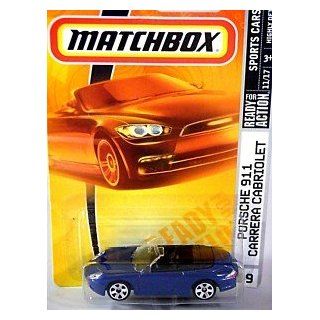 Matchbox 2008 Sports Cars Blue Porsche 911 Carrera Cabriolet Convertible   #019 of 100 Toys & Games