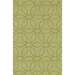 Hand Tufted Benson Chartreuse Rug (76 X 96)