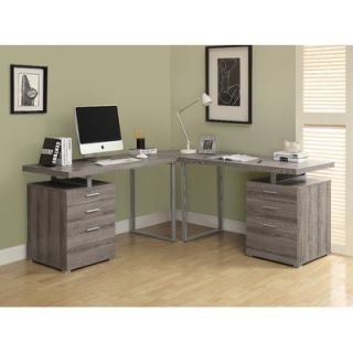 Monarch Specialties Inc. L Shape Desk Office Suite MNQ2149