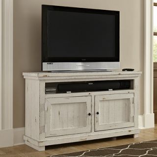 Progressive Furniture Willow 54 TV Stand PRGF1541 Finish Distressed White