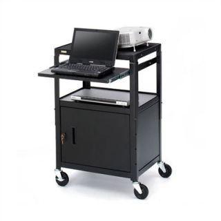 Bretford UL Listed Adjustable Presentation Cabinet Cart CA2642NS Electric Cap