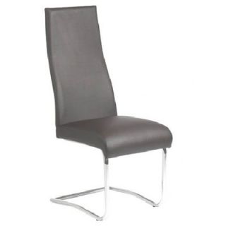 Eurostyle Rooney High Back Chair 17226BLK / 17226BRN / 17226WHT Color Brown
