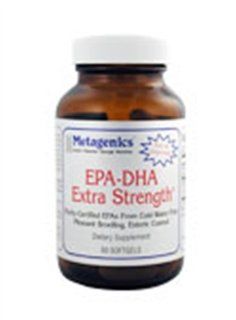 Metagenics EPA DHA Extra Strength Lemon softgel 120SG Health & Personal Care