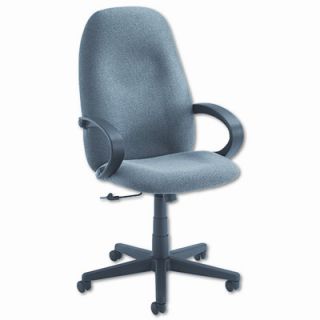 Global Total Office Enterprise High Back Pneumatic Office Chair with Fixed He