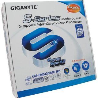 Gigabyte GA 945GCMX S2   Motherboard   micro ATX   LGA775 Socket   i945GC   Gigabit Ethernet   onboard graphics   HD Audio (8 channel) Computers & Accessories