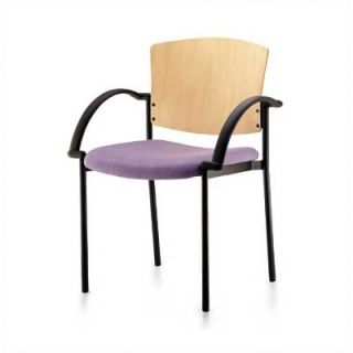 Source Seating Convex Staxx Stacking Chair (Upholstered Seat with Wood Back) 738
