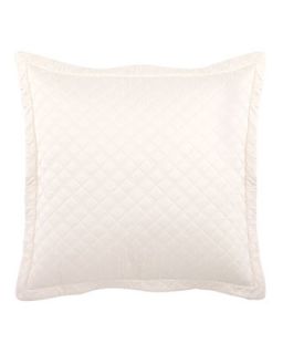 Quilted European Pillow, 32Sq.   Lili Alessandra