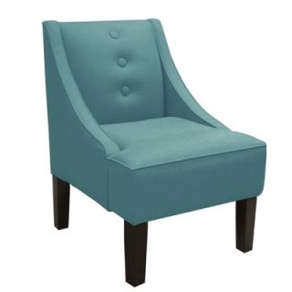 Skyline Furniture Swoop Armchair 74 1LNN Color Linen Laguna