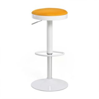 Aeon Furniture Fun, Colorful Carrie AdjustableBar Stool M 90117P Color Orange