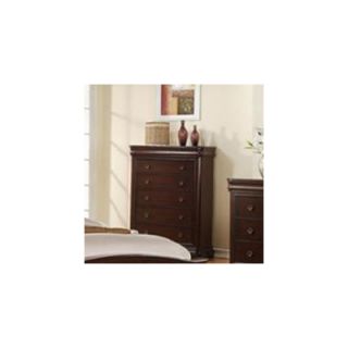 Sunset Trading Cameron 5 Drawer Chest SS CM750 CH