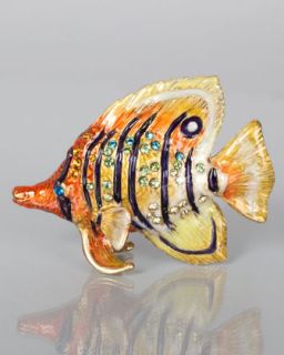 Melvin Butterfly Fish Mini Figurine   Jay Strongwater