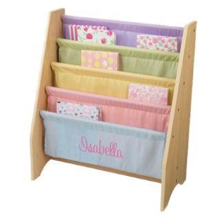 Kidkraft Kids Bookcase Kidkraft Pastel Sling Bookshelf   Pink Isabella