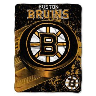 NHL Boston Bruins Ice Dash Micro Raschel Throw Blanket, 46x60 Inch  Sports Fan Throw Blankets  Sports & Outdoors
