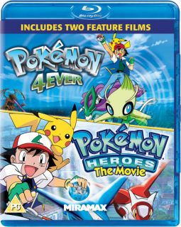 Pokemon Forever / Pokemon Heroes      Blu ray