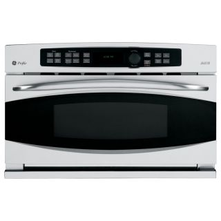 GE Profile 1.7 cu ft Built In Convection Microwave with Sensor Cooking Controls (Stainless Steel)