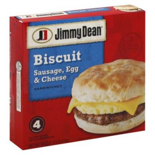 Jimmy Dean Sausage, Egg and Cheese Biscuit Sandw