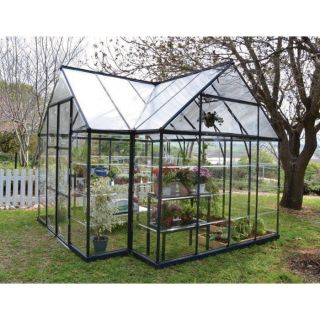 Palram Chalet Four Seasons Greenhouse — 8ft.W x 12ft.L, Model# HG5400  Green Houses