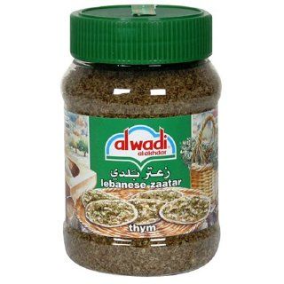 Alwadi Al Akhdar Lebanese Zaatar, Thym, 7 Ounce Jars (Pack of 3)  Mixed Spices And Seasonings  Grocery & Gourmet Food