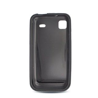 TPU Skin Cover for Samsung Vibrant T959 & Galaxy S 4G T959V Black Cell Phones & Accessories