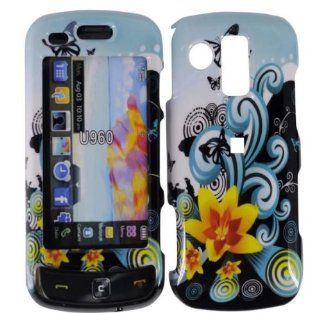 Yellow Lily Hard Case Cover for Samsung Rogue U960 Cell Phones & Accessories