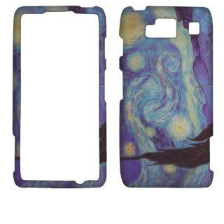 Starry Night Design Motorola Droid Razr MAXX HD XT926 (Verizon Wireless) Case Cover Hard Protector Phone Cover Snap on Case Faceplates Cell Phones & Accessories