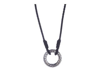 Lucky Brand Bombay Fillagree Elephant Pendant Necklace Silver