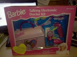 VINTAGE   Barbie Talking Electronic Doctor Kit Playset Toys & Games