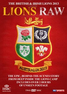 The British and Irish Lions Tour to Australia 2013 Lions Raw   Behind the Scenes Documentary      DVD