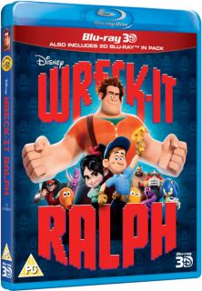 Wreck It Ralph 3D (Includes 2D Version)      Blu ray