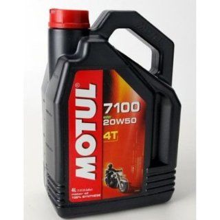 Motul Lubricants 836441 7100 4T 20W50 Synthetic Ester Motor Oil 1 Gallon (ea) for Off Roads Automotive
