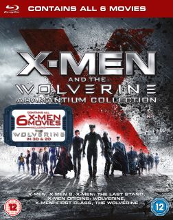 X Men and The Wolverine Adamantium Collection (Includes UltraViolet Copy)      Blu ray