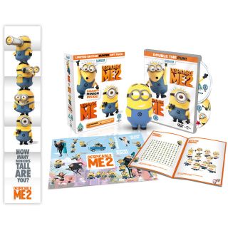 Despicable Me 1 and 2   Limited Edition Gift Box (Includes UltraViolet Copy, Squishy Minion and Activity Pack)      DVD