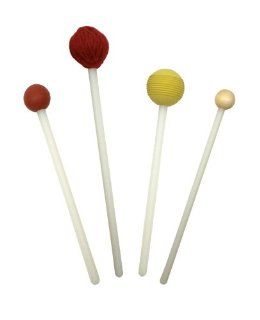 American Drum Short Set of Mallets, For Use with a Mallet Cuff Musical Instruments