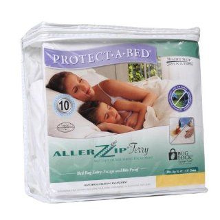 Aller Zip Cotton Anti Allergy and Bed Bug Proof Mattress Encasement Size Twin Baby