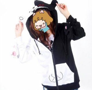 Leecos Danganronpa Black and White Bear Hooded Sweater  Email Us Your Size Toys & Games