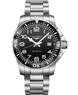 Longines HydroConquest Black Dial Stainless Steel Mens Watch L36894536 Longines Watches