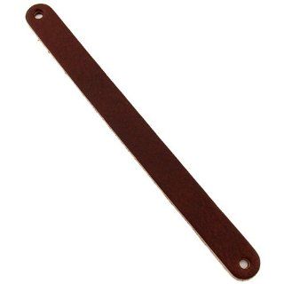 F937   8 1/2'' long, 3/4'' wide Brown Leather Strap Handle