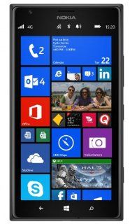 Nokia Lumia 1520 Black Factory Unlocked RM 937 4G/LTE 800/900/1800/2100/2600 International version no warranty Cell Phones & Accessories