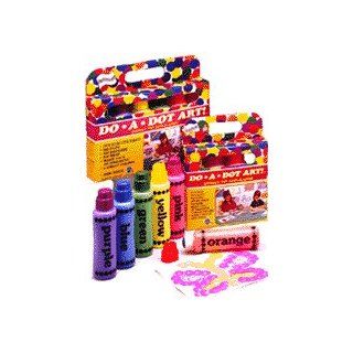 4 PACK FLUORESCENT MARKERS by Do A Dot Art Toys & Games
