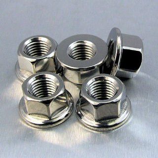 Stainless Steel Sprocket Nut M10 x (1.25mm) Pack x 5 Automotive