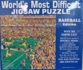 World's Most Difficult Jigsaw Puzzle Baseball Toys & Games
